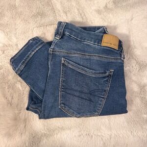 American Eagle Curvy High-Rise Jeggings Size 8 Next Level Stretch Jeans